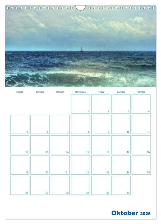 Produktbild: il Salento - maritim (Wandkalender 2026 DIN A3 hoch), CALVENDO Monatskalender