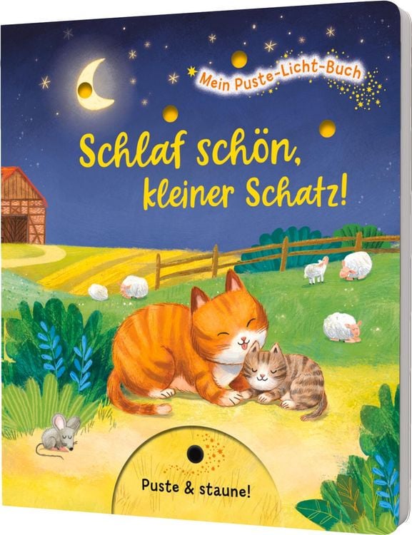 Produktbild: Mein Puste-Licht-Buch: Schlaf schön, kleiner Schatz!