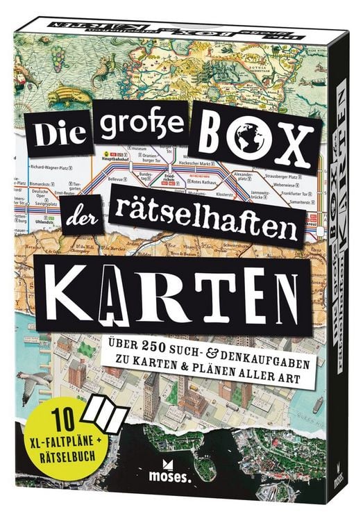 Produktbild: Die große Box der rätselhaften Karten