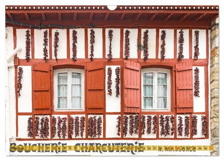 Produktbild: Das Baskenland (Wandkalender 2026 DIN A3 quer), CALVENDO Monatskalender