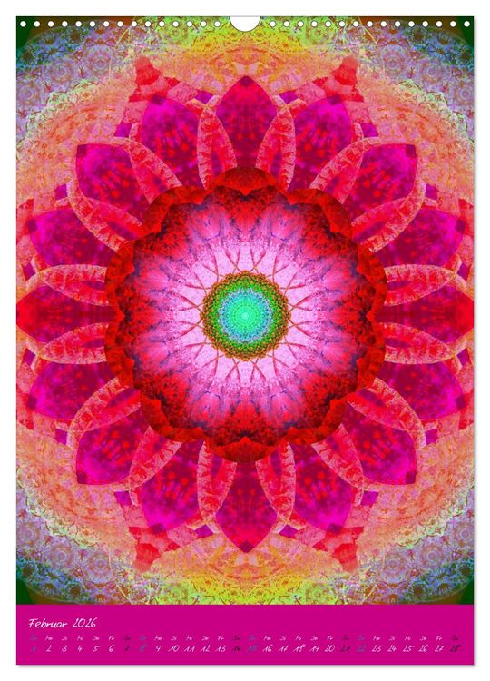 Produktbild: MANDALAS der Natur (Wandkalender 2026 DIN A3 hoch), CALVENDO Monatskalender