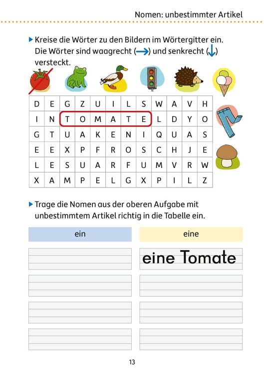 Produktbild: Mein &Uuml;bungsheft Grammatik 2. Klasse