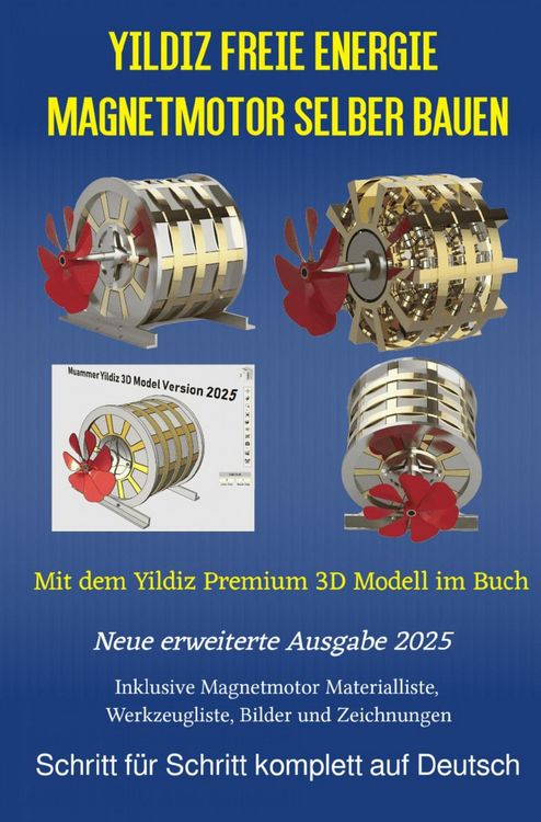 Produktbild: Yildiz Freie Energie Magnetmotor selber bauen