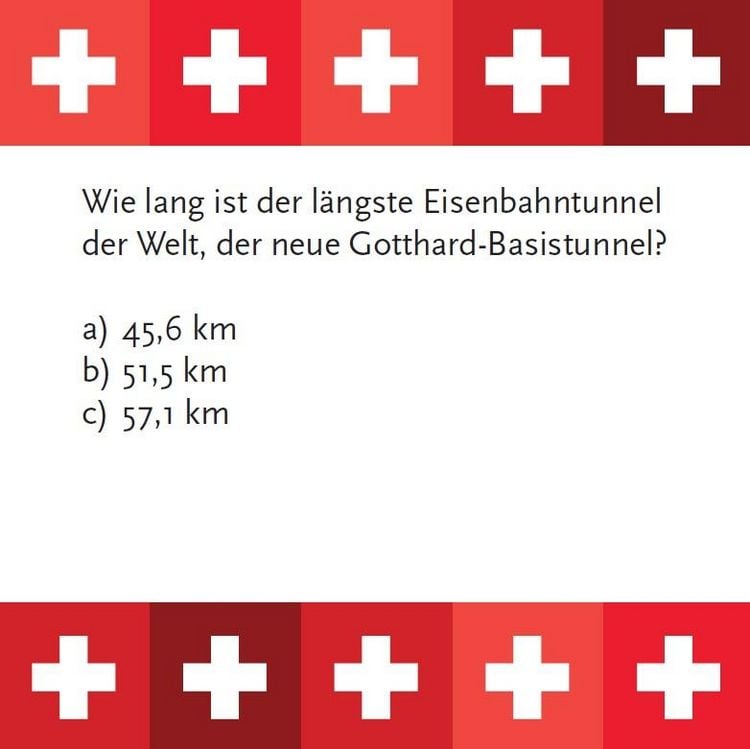 Produktbild: Schweiz-Quiz (Neuauflage)
