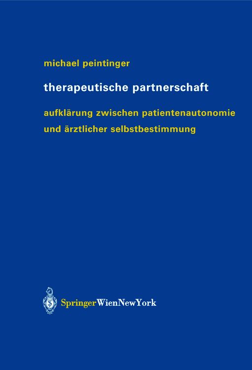 Produktbild: Therapeutische Partnerschaft