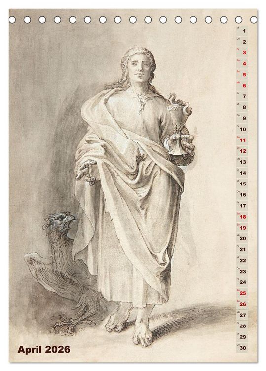 Produktbild: Jesus und die zw&ouml;lf Apostel (Tischkalender 2026 DIN A5 hoch), CALVENDO Monatskalender