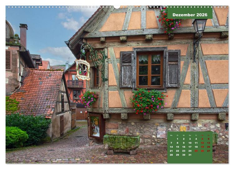Produktbild: Kaisersberg Perle des Elsass (Wandkalender 2026 DIN A2 quer), CALVENDO Monatskalender