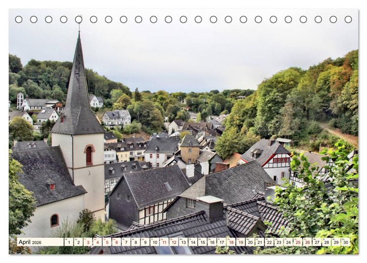 Produktbild: Blankenheim - Eine Perle in der Eifel (Tischkalender 2026 DIN A5 quer), CALVENDO Monatskalender