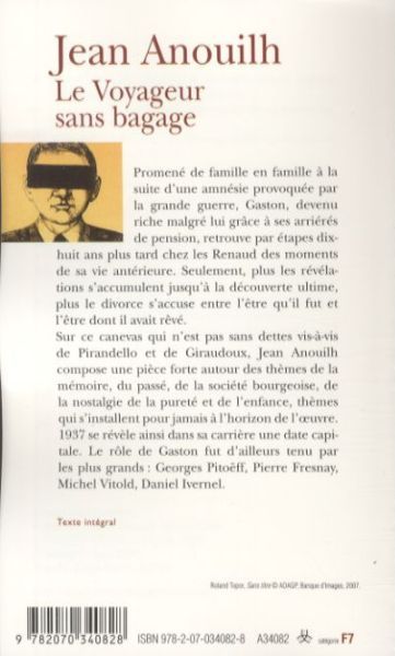 Produktbild: Le Voyageur sans bagage
