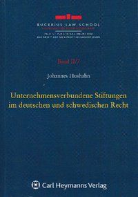 Produktbild: Unternehmensverbundene Stiftungen im deutschen und schwedischen Recht