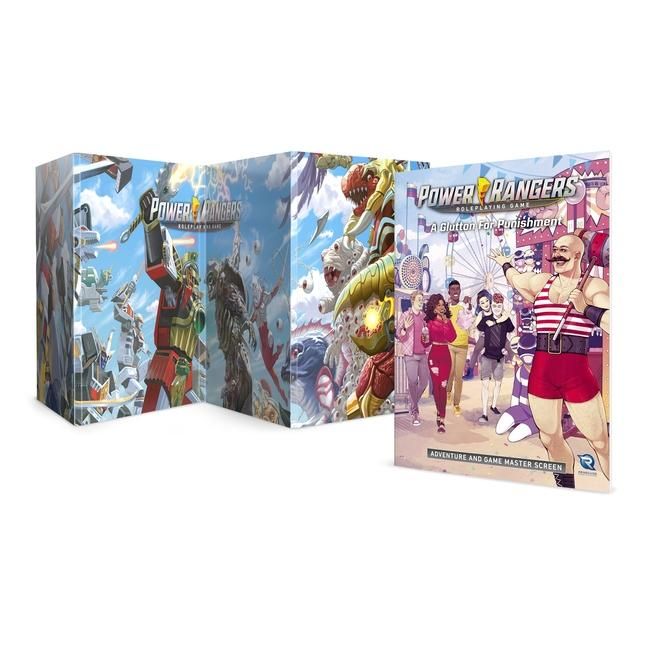 Produktbild: Power Rangers Roleplaying Game a Glutton for Punishment Adventure Book & GM Screen