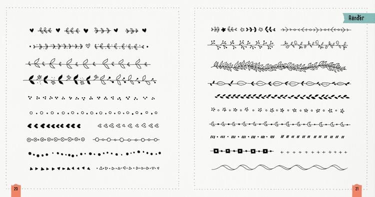 Produktbild: Handlettering. Das gro&szlig;e Buch der Schmuckelemente