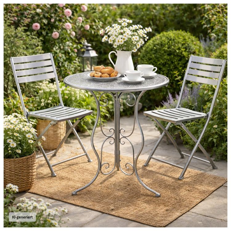 HTI-Living Gartentisch Lani Grau Gartentisch Lani Grau kaufen