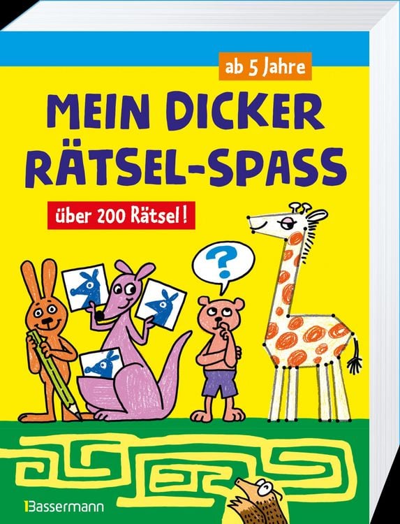 Produktbild: Mein dicker R&auml;tsel-Spa&szlig;.&Uuml;ber 200 R&auml;tsel