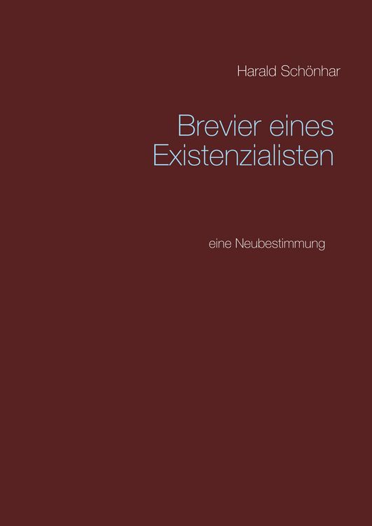 Produktbild: Brevier eines Existenzialisten