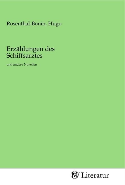 Produktbild: Erz&auml;hlungen des Schiffsarztes