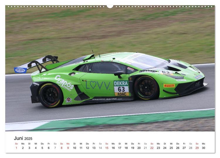 Produktbild: Motorsport aus Sant&rsquo;Agata (Wandkalender 2025 DIN A2 quer), CALVENDO Monatskalender