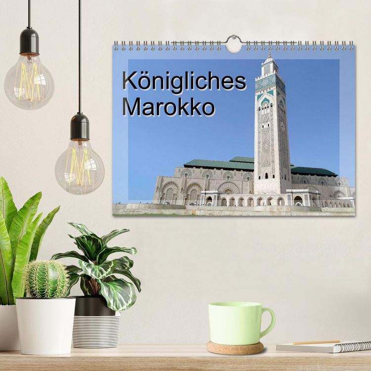 Produktbild: K&ouml;nigliches Marokko (Wandkalender 2026 DIN A4 quer), CALVENDO Monatskalender