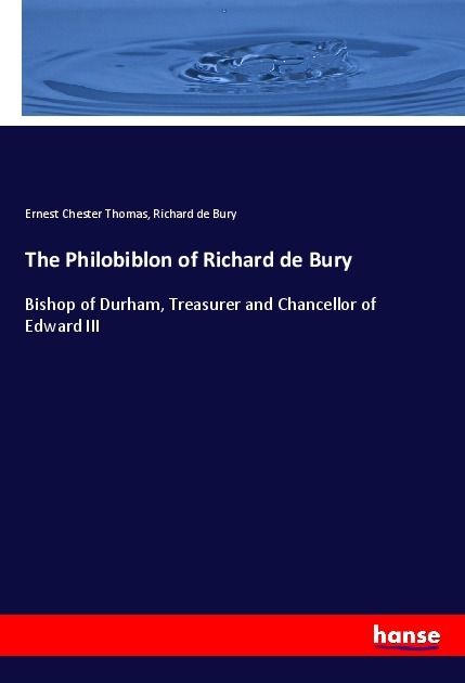 Produktbild: The Philobiblon of Richard de Bury