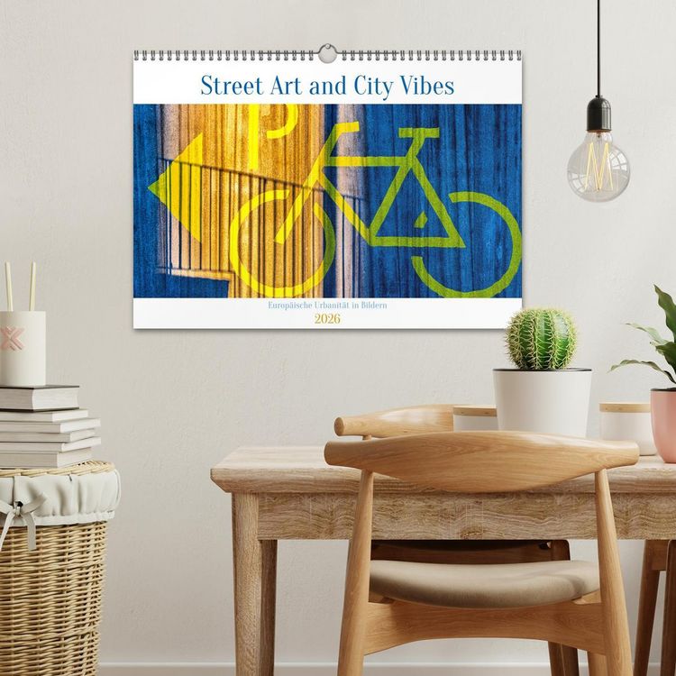 Produktbild: Street Art and City Vibes (Wandkalender 2026 DIN A3 quer), CALVENDO Monatskalender