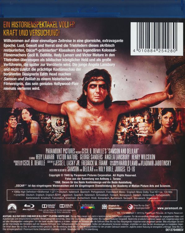 Produktbild: Samson und Delilah