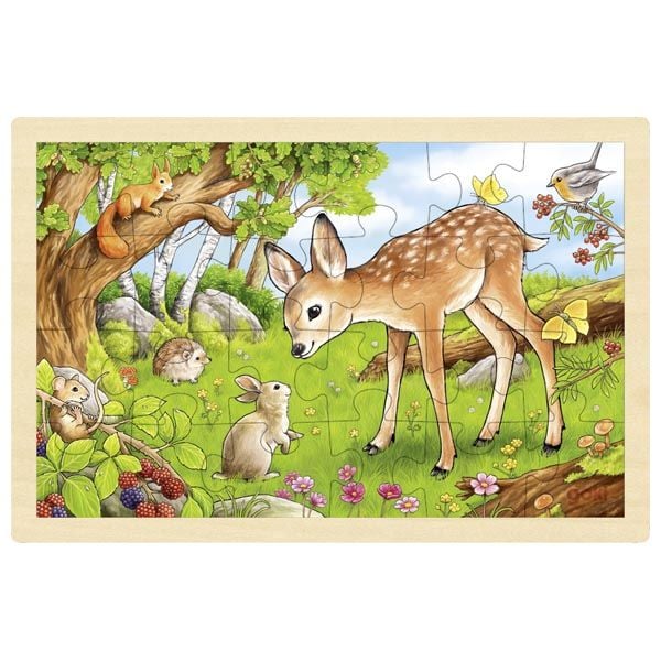 Produktbild: Einlegepuzzle Rehkitz