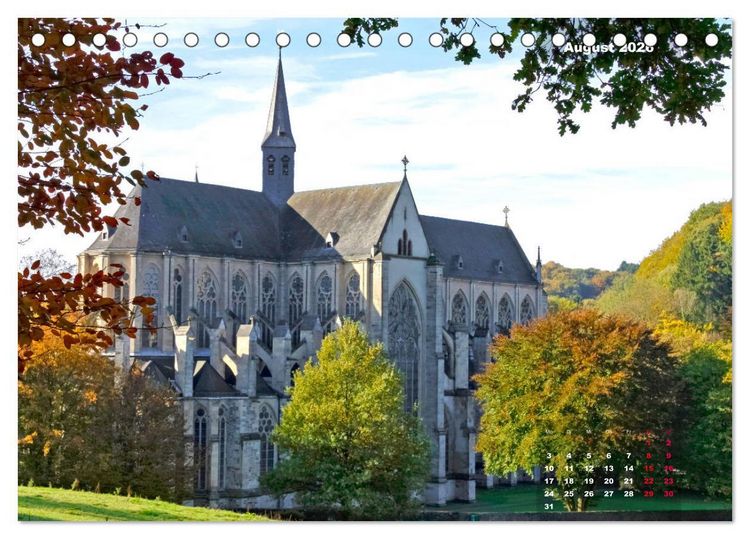 Produktbild: Bilderbogen Bergisches Land (Tischkalender 2026 DIN A5 quer), CALVENDO Monatskalender