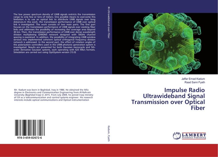 Produktbild: Impulse Radio Ultrawideband Signal Transmission over Optical Fiber