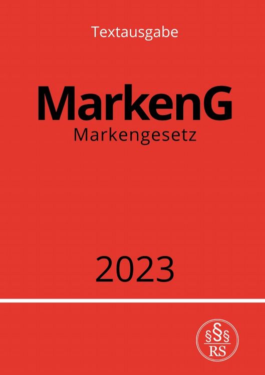 Produktbild: Markengesetz - MarkenG 2023
