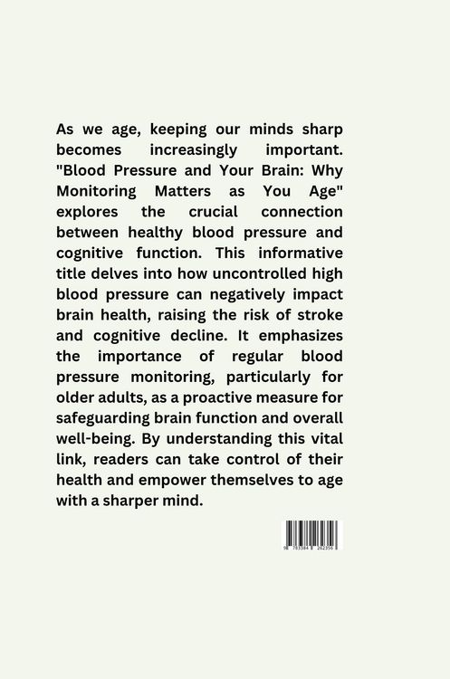 Produktbild: Blood Pressure and Your Brain: Why Monitoring Matters as You Age