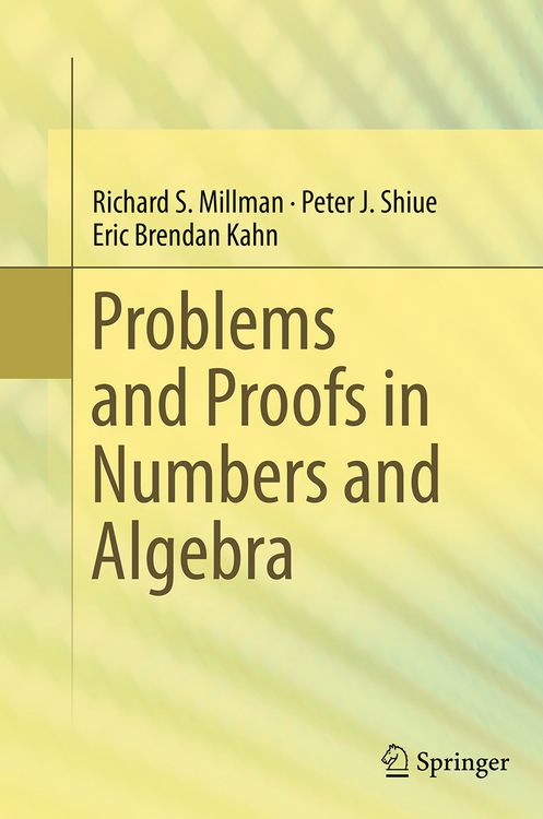 Produktbild: Problems and Proofs in Numbers and Algebra