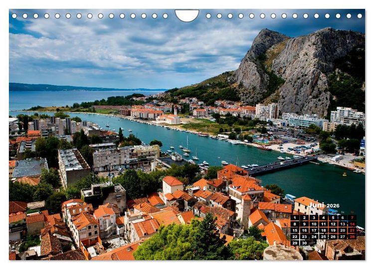 Produktbild: Kroatien - Split und die dalmatinische K&uuml;ste (Wandkalender 2026 DIN A4 quer), CALVENDO Monatskalender