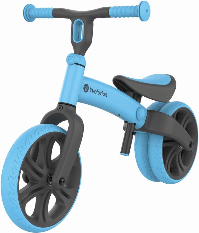 YVOLUTION - Laufrad Junior blau