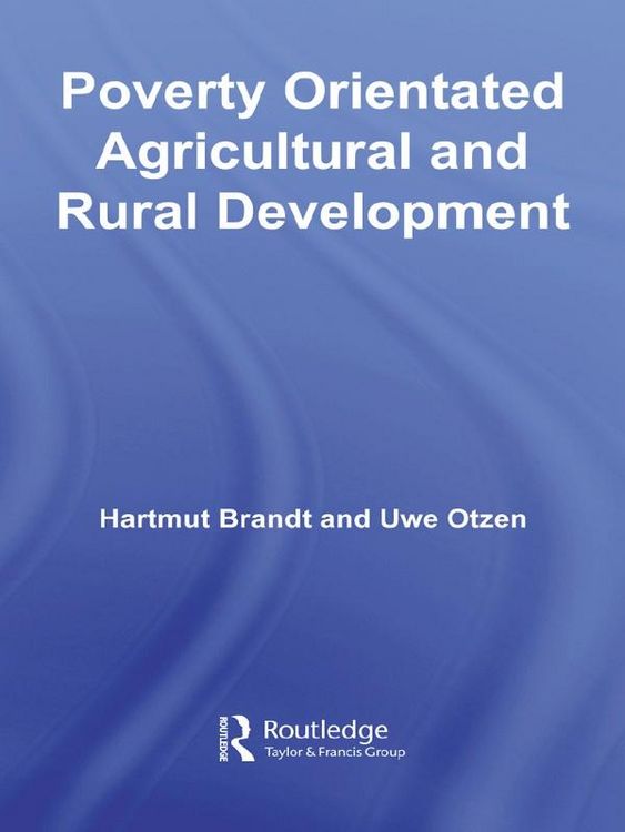 Produktbild: Poverty Orientated Agricultural and Rural Development