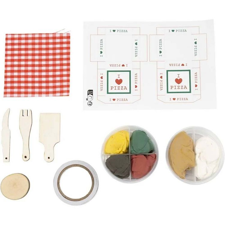 Produktbild: Pizza, Mini-Kreativ-Set f&uuml;r Wichtelt&uuml;re