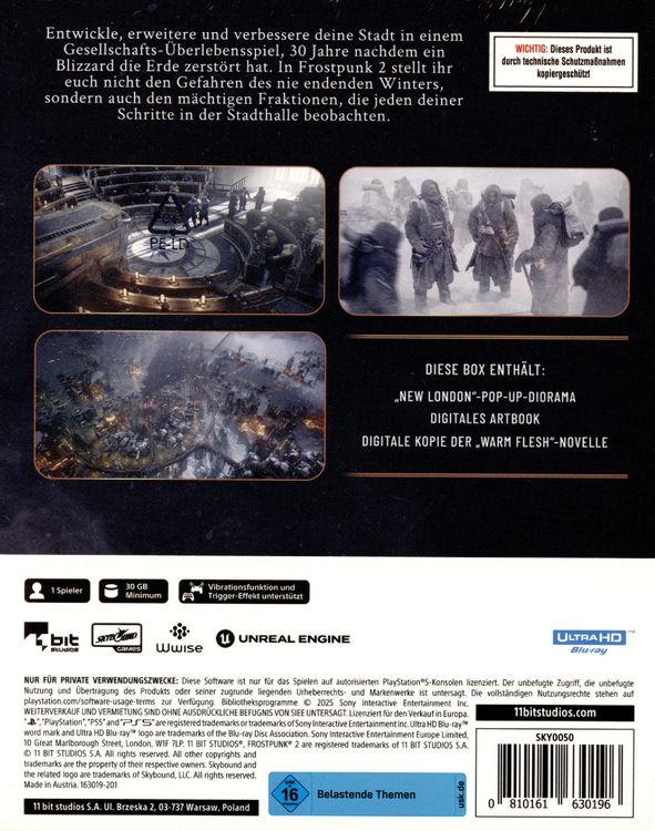 Produktbild: Frostpunk 2 (Icebreaker Edition)