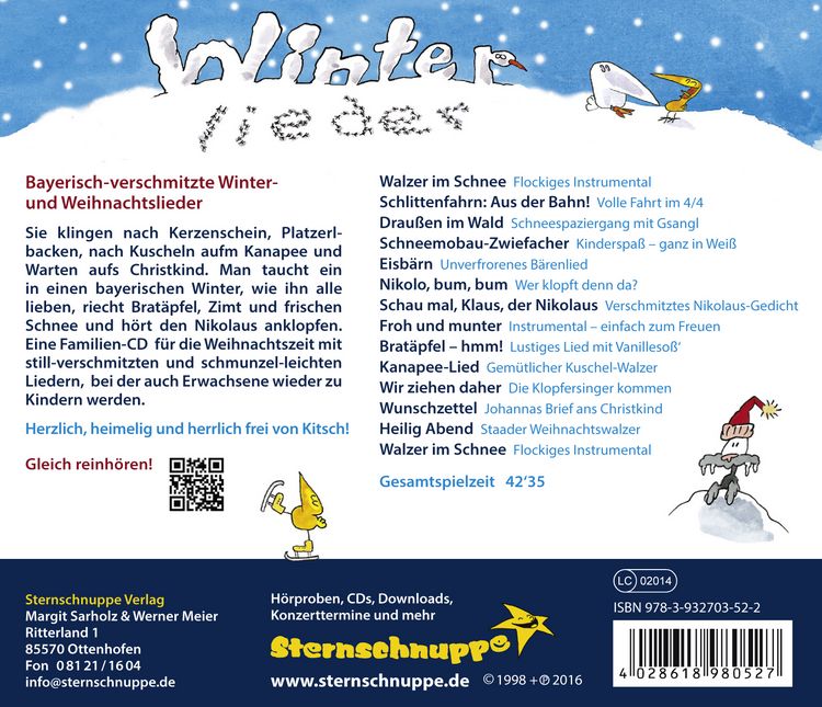 Produktbild: Winterlieder
