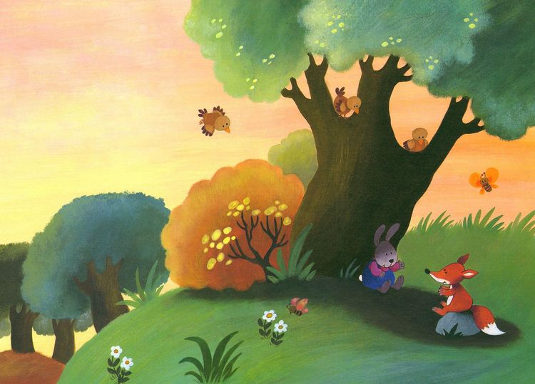 Produktbild: Der klitzekleine Hase und der Fuchs