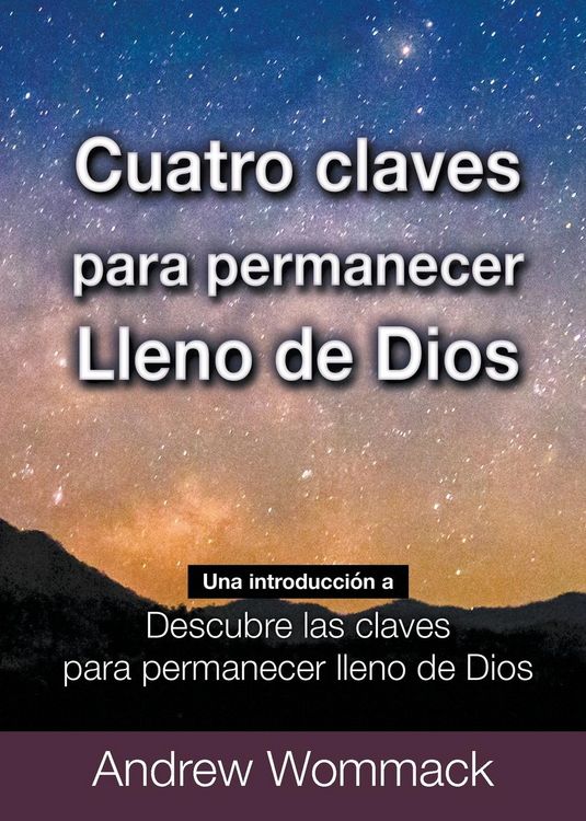 Produktbild: Cuatro Claves Para Permanecer Lleno de Dios