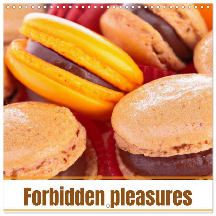 Produktbild: Forbidden pleasures (Wall Calendar 2026 12 &times; 12 Inch) CALVENDO 12 Month Wall Calendar