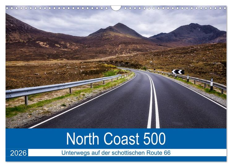 Produktbild: North Coast 500 - Schottlands Traumstra&szlig;e (Wandkalender 2026 DIN A3 quer), CALVENDO Monatskalender
