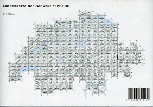 Produktbild: Swisstopo 1 : 25 000 Scalettapass