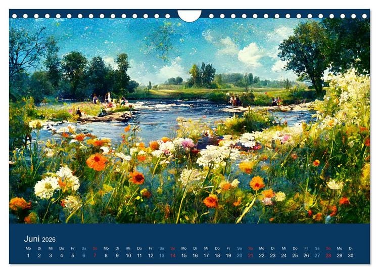 Produktbild: Das Geheimnis der Geduld (Wandkalender 2026 DIN A4 quer), CALVENDO Monatskalender