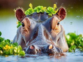 Produktbild: CALVENDO Puzzle Bl&uuml;tenschmuck aus dem Wasserreich, man k&ouml;nnte fast Majest&auml;t zu ihm sagen | 1000 Teile Lege-Gr&ouml;&szlig;e 64x48cm Foto-Puzzle f&uuml;r gl&uuml;ckliche St