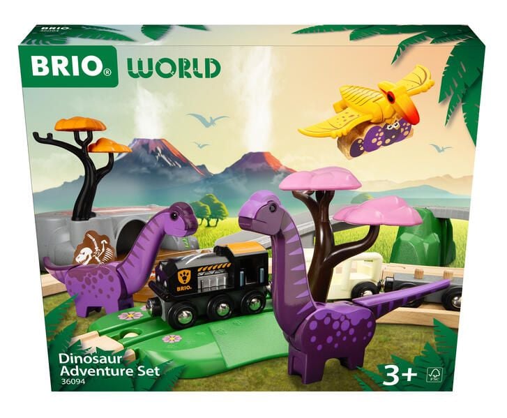 Produktbild: BRIO World - Dinosaurier Abenteuer-Set