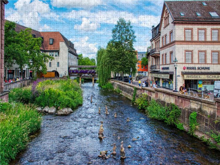 Produktbild: CALVENDO Puzzle An der Alb | 1000 Teile Lege-Gr&ouml;&szlig;e 64x48cm Foto-Puzzle f&uuml;r gl&uuml;ckliche Stunden