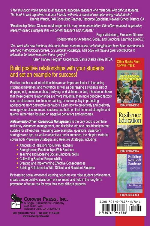 Produktbild: Relationship-Driven Classroom Management