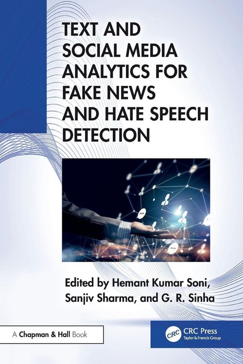 Produktbild: Text and Social Media Analytics for Fake News and Hate Speech Detection