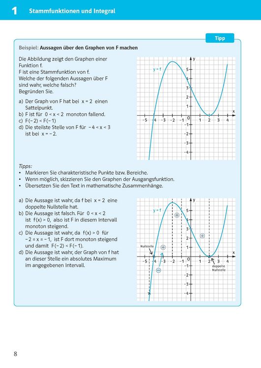 Produktbild: Sicher im Abi 10-Minuten-Training Mathematik Integralrechnung