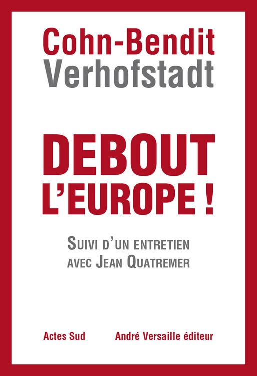 Produktbild: Debout l'Europe